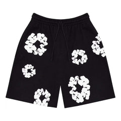 Denim Tears The Cotton Wreath Shorts Black