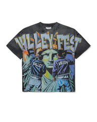 Vale Forever Bling Graffiti Tee Black