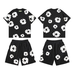 Denim Tears Cotton Wreath  Set - Black/White